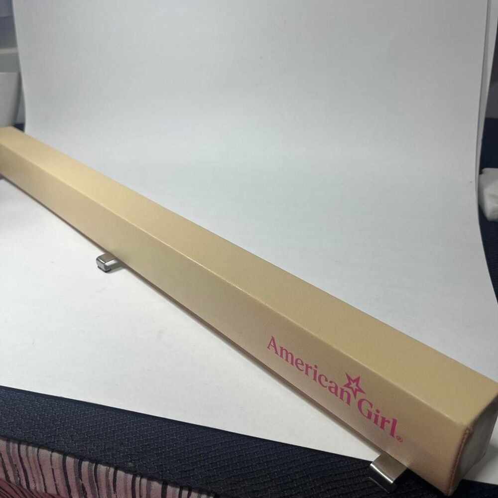 American Girl Doll Gymnastics Balance Beam Beige McKenna